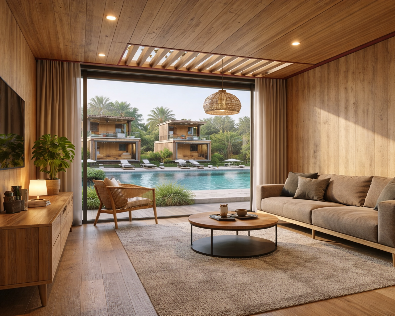 internal living room by hanama